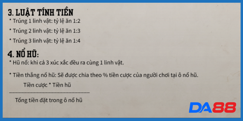 Kinh nghiệm chơi bầu cua thắng đạm